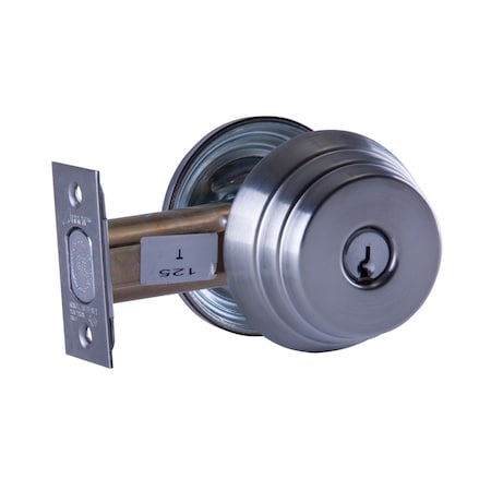 Arrow Lock Grade 2, Single Cyl, Schlage E KWY, US26D, Rectangle Stk E61 26D ES